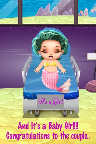 Celebrity Mermaid New Baby Born & Baby Care screenshot 4