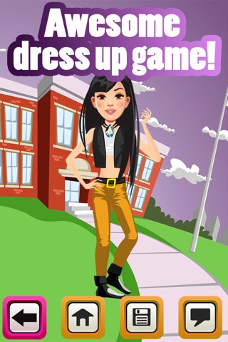 My High School BFF Fashion Club Dress Up Game screenshot 2