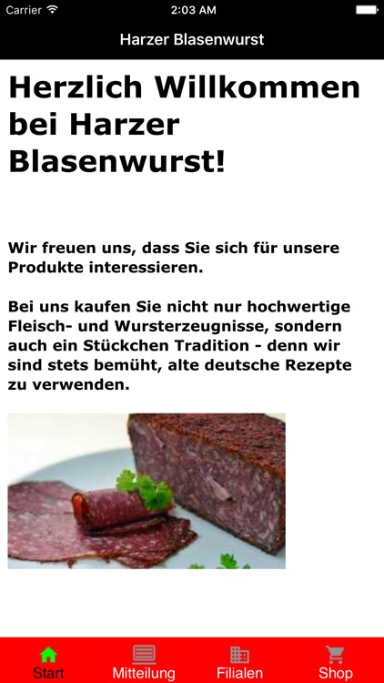 Harzer-Blasenwurst