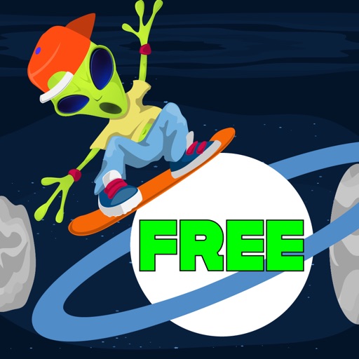 Extraterrestrial Eddie's Hoverboard Mania-FREE iOS App