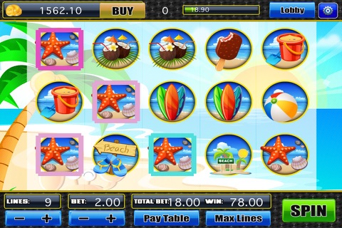 Boom Slots Gamehouse Beach Plus Fish and Pirate Kings Casino Game Pro screenshot 3