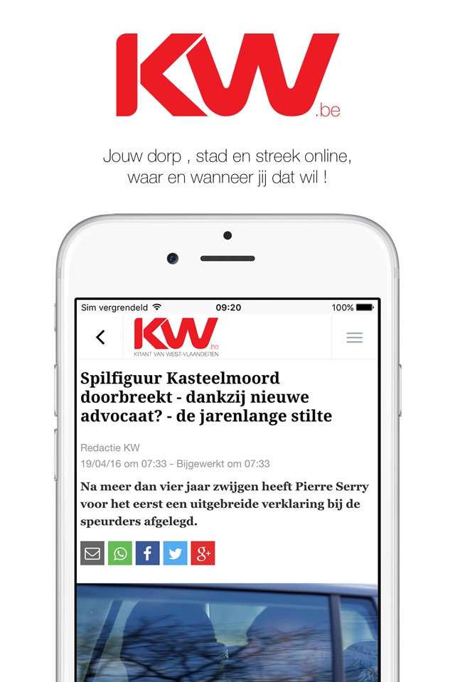KW.be - Nieuws uit West-Vlaanderen screenshot 3
