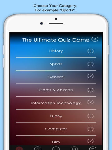Screenshot #4 pour The Ultimate Quiz and Trivia Game