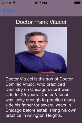 Dr. Vitucci DDS screenshot 2