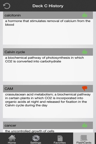 College Biology Flashcards screenshot 4