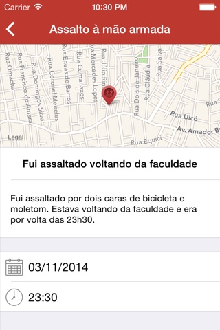 Onde Fui Roubado screenshot 2