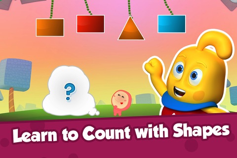 Preschool Color Names, Shapes & Sound Puzzle -  Playtime for Babies, Toddler, Kindergarten, Montessori & 1st Grade Kids FREE screenshot 2