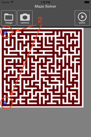 Maze Solver with Image Processing screenshot 3
