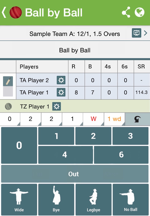 Chauka Cricket Scoring App screenshot 3