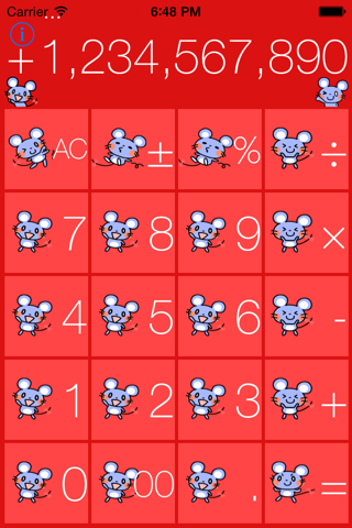 Cute mouse calculator screenshot 3