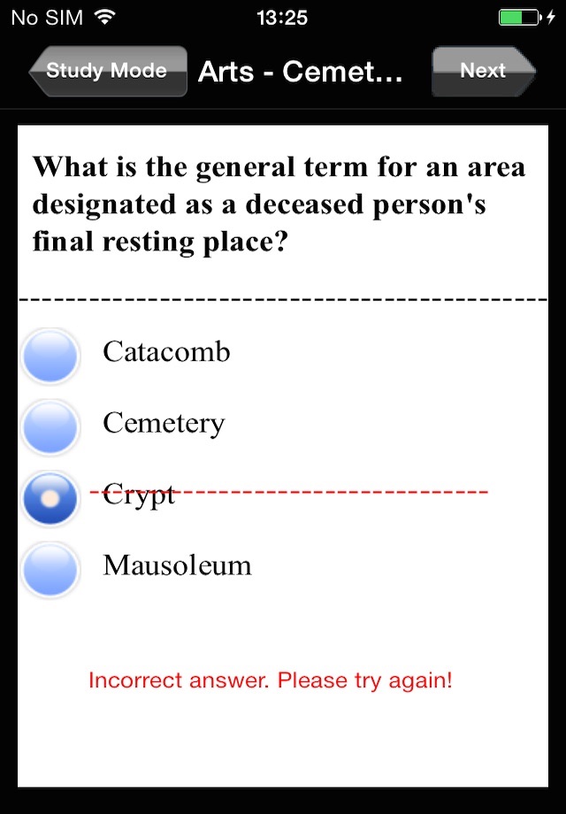 Funeral Service NBE Exam Prep screenshot 3