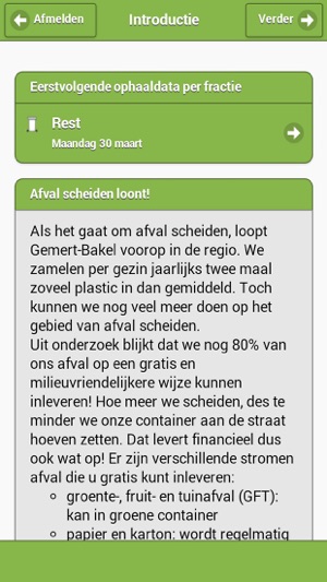 Afvalwegwijzer(圖2)-速報App