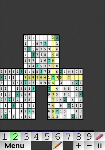 Samurai Sudoku Multiboard Full screenshot 3