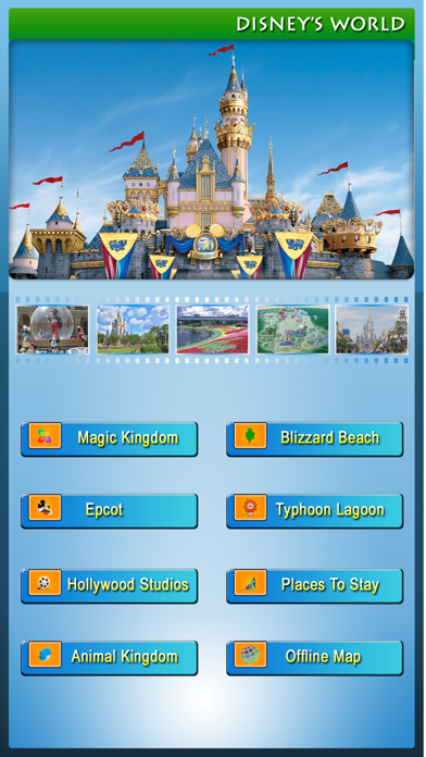 Disney World Offline Map Guideのおすすめ画像1