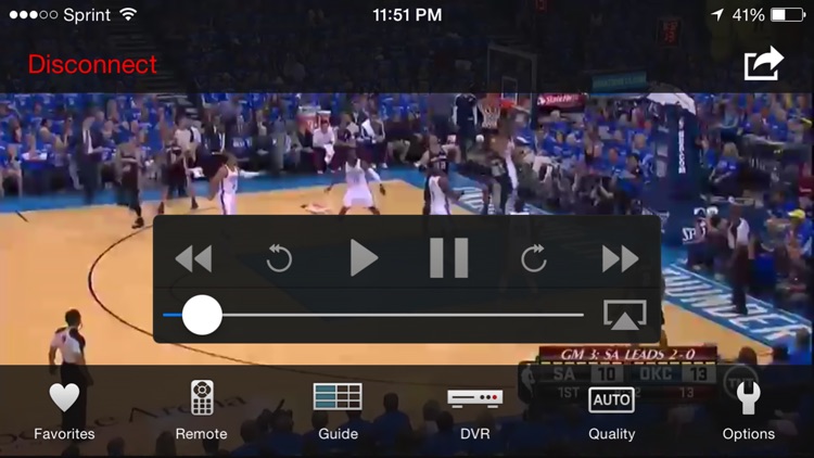 SlingPlayer for iPhone