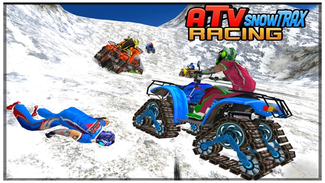 ATV Snow Trax Racing ( on 3D Ice road tracks )(圖4)-速報App