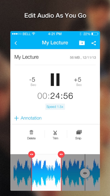Recordium Highlight - voice recorder, take notes and memos screenshot-3