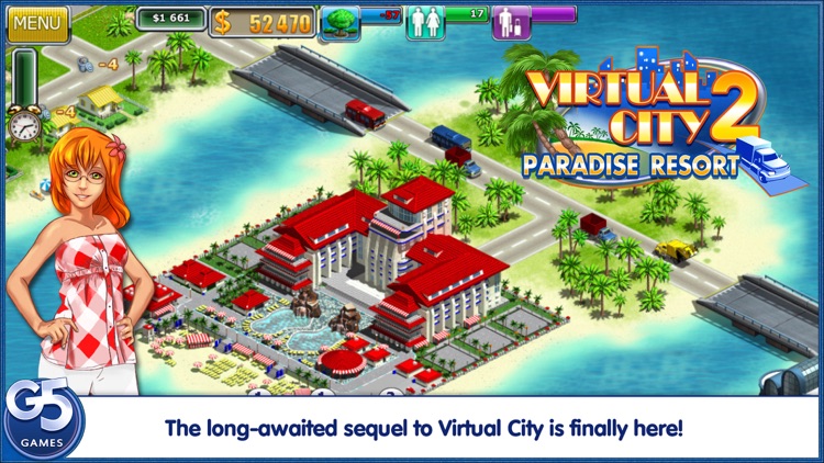 Virtual City 2: Paradise Resort screenshot-0