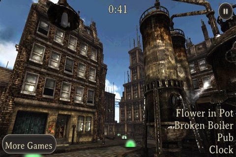 Hidden Object - Steampunk Town screenshot 2