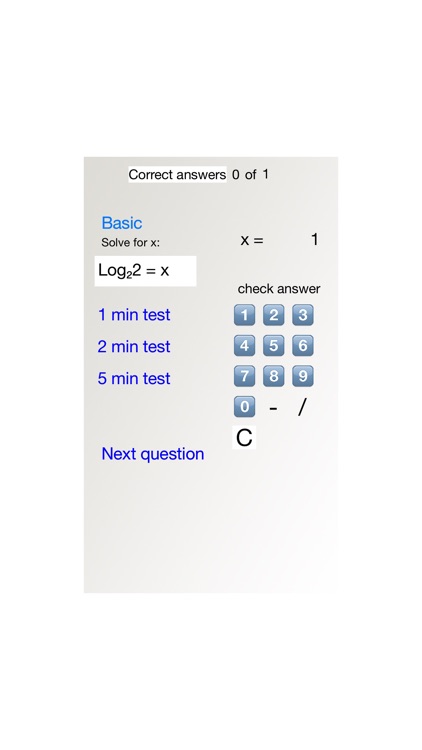 Basic Logarithm & variables