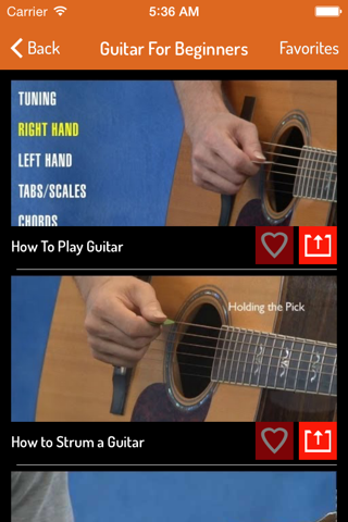 Guitar Learning Guide - Learn Guitar Step By Step screenshot 2