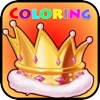 Coloring Book Preschool Educational Game For Princess Fairy