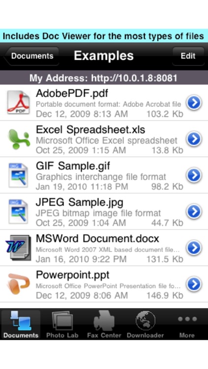 Fax Print Share