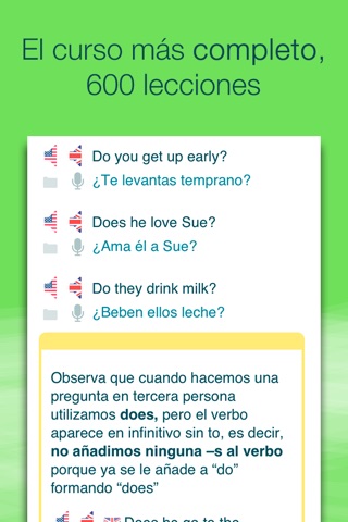 Wlingua: Aprende inglés screenshot 2