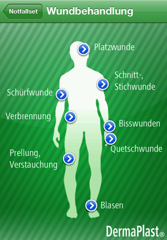 DermaPlast Notfallset screenshot 2