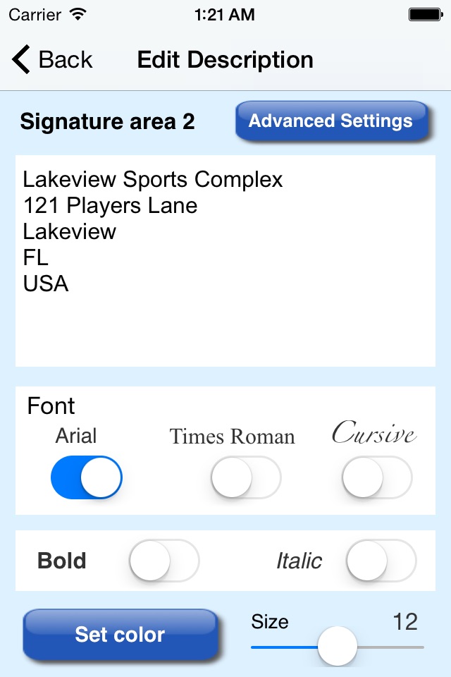 Email Signature Lite screenshot 4