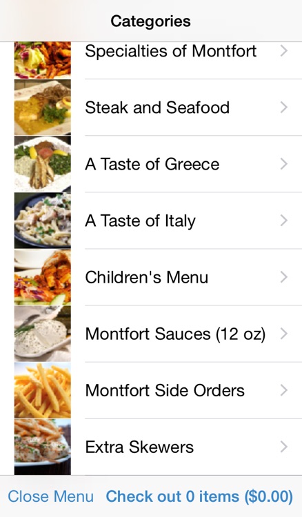 Montfort Mediterranean Cuisine