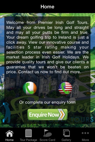 Premier Irish Golf Tours screenshot 2