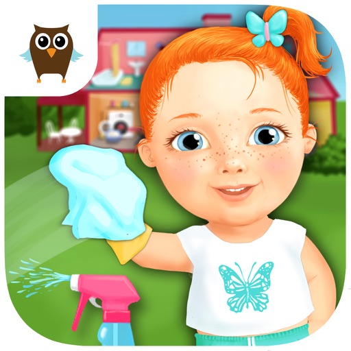 Sweet Baby Girl Clean Up - Kitchen, Bath and Bedroom iOS App