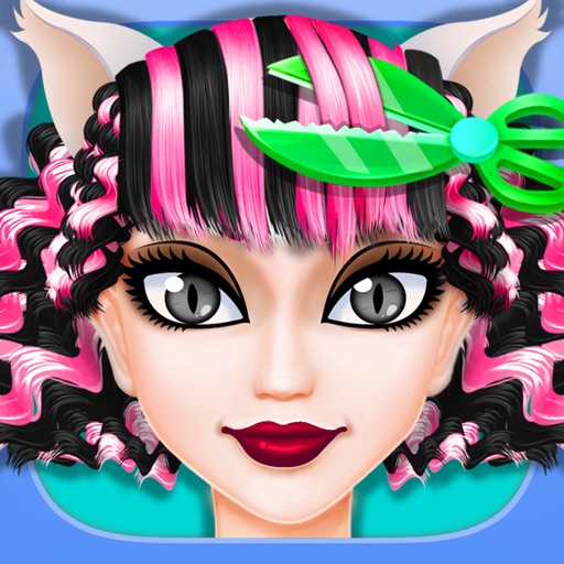 Kids Monster Hair Salon - Hot  Free Game Icon