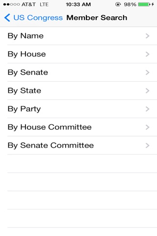 US Congress Committees screenshot 2