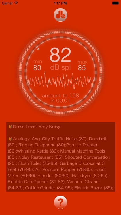 Noise-meter - dB-meter, Decibel Meter, Sound Level Meter, Measure the sound around you easily