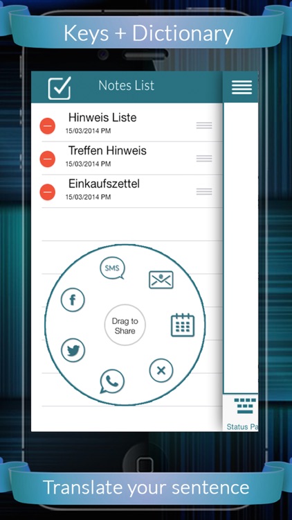 German Eng Dic + Keys (English to German & German to English) screenshot-3