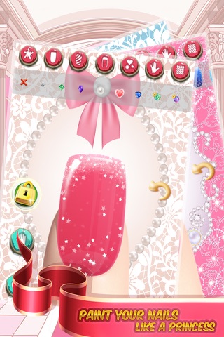 Pretty Princess Nails - Royal Color Manicure Paint Salon - Fun App screenshot 2