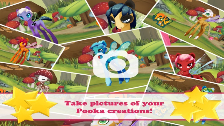 Pooka Pets - Style a Pet Fairy Pony in this Free Dress-up Game