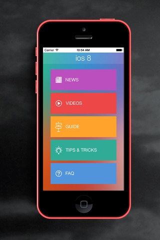 Guide For iOs 8 - Handbook With Tips, Tricks & Secrets screenshot 2