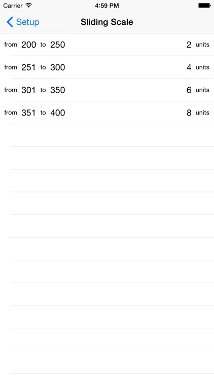 Sliding Scale - for doctors and nurses prescribing insulin screenshot-3