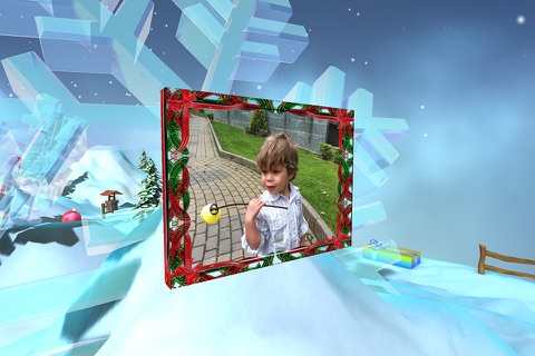 Animated Christmas 3D photo album Free screenshot 4