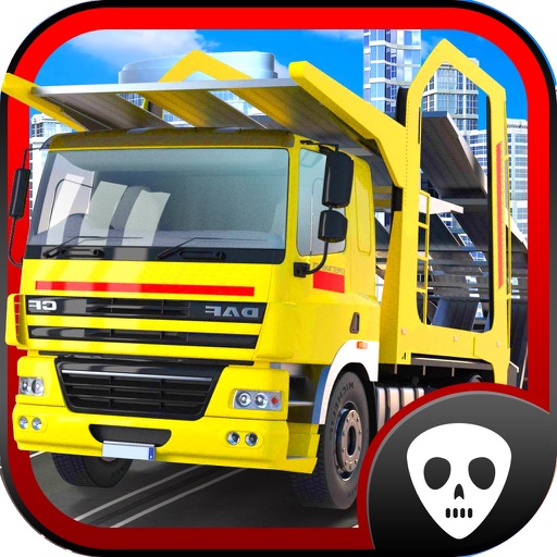 Truck parking 3D Monster Construction Trucks Driving Simulator Race Game icon