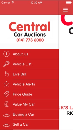 Central Car Auctions(圖2)-速報App