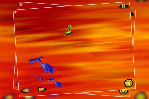 Rocking Surf Dinosaur - Gold screenshot 2