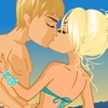 Kissing on a Beach Dress Up