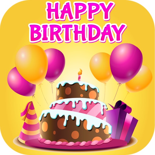 Birthday Cards & Greetings Free icon