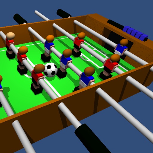 Table Football, Table Soccer,  Foosball. 3D. Pro Icon