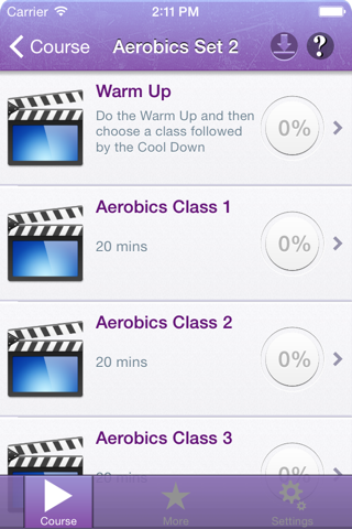 Free Aerobic Exercise Videos screenshot 3
