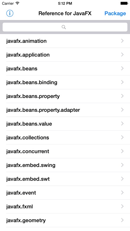 Reference for JavaFX 8